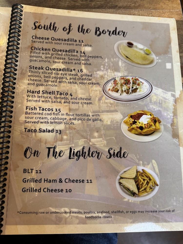 Gudino's Cafe Menu image 3